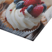 愛国的なカップケーキ カッティングボード (角)