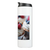 愛国的なカップケーキ タンブラー (回転右)