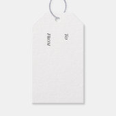 愛国的なカナダ国旗のギフトラベルへ及びギフト国旗 ギフトタグ (正面)