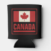 愛国的なカナダ国旗はカナダの日のためにクーラーすることができる 缶クーラー (裏面)