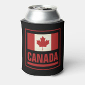 愛国的なカナダ国旗はカナダの日のためにクーラーすることができる 缶クーラー (缶裏面)