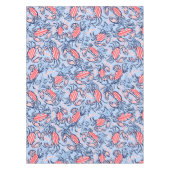 愛国的なカニのスターズブルーレッド テーブルクロス (正面)