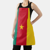 愛国的なカメルーンの国旗 エプロン (インサイチュ)