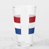 愛国的なガラスのカップオランダの旗 タンブラーグラス (左)