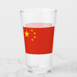 愛国的なガラスのカップ中国 タンブラーグラス