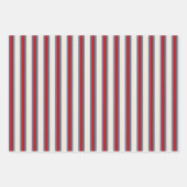 愛国的なキルトラッピング紙セット ラッピングペーパーシート (正面2)