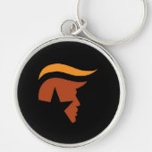 愛国的なキーチェーン – トランプ キーホルダー (正面)