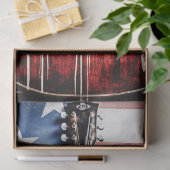 愛国的なギター1デクページ紙 薄葉紙 (ギフト)