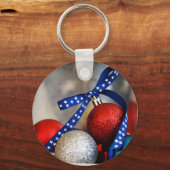愛国的なクリスマス キーホルダー (正面)