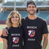 愛国的なクールジョーバイデン氏2024選挙イーグルダーク Tシャツ