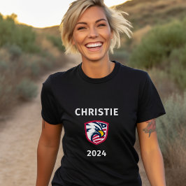 愛国的なクールChris Christie 2024選挙イーグル Tシャツ