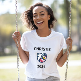 愛国的なクールChris Christie 2024選挙イーグル Tシャツ