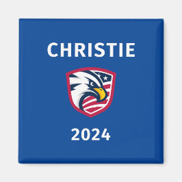 愛国的なクールChris Christie 2024選挙マグネット マグネット