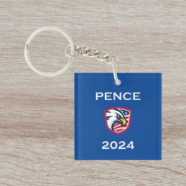 愛国的なクールMike Pence 2024選挙イーグルダーク キーホルダー