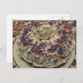 愛国的なケーキ ポストカード (正面/裏面)