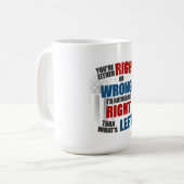 愛国的なコーヒーマグ コーヒーマグカップ (正面左)