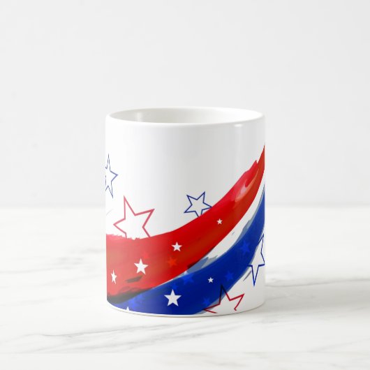 愛国的なコーヒーマグ コーヒーマグカップ (中央)