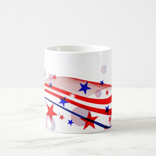 愛国的なコーヒーマグ コーヒーマグカップ (中央)
