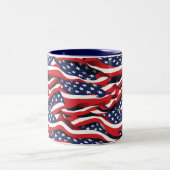 愛国的なコーヒーマグ ツートーンマグカップ (中央)