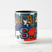 愛国的なコーヒーマグ マグカップ (中央)