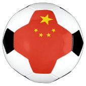 愛国的なサッカーボール中国旗 サッカーボール (回転)