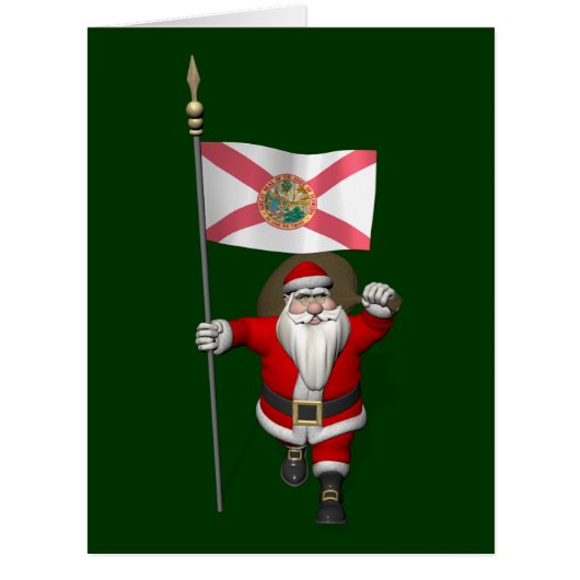 愛国的なサンタクロースがフロリダを訪問 (正面)