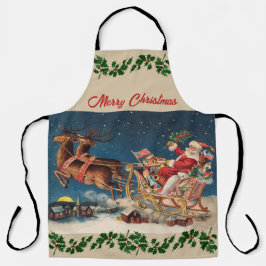 愛国的なサンタ エプロン
