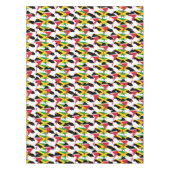 愛国的なジャマイカのトリニダード国旗 テーブルクロス (正面)