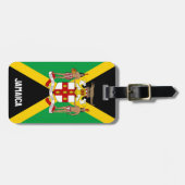 愛国的なジャマイカの荷物タグ、ジャマイカ国旗 ラゲッジタグ (正面横)