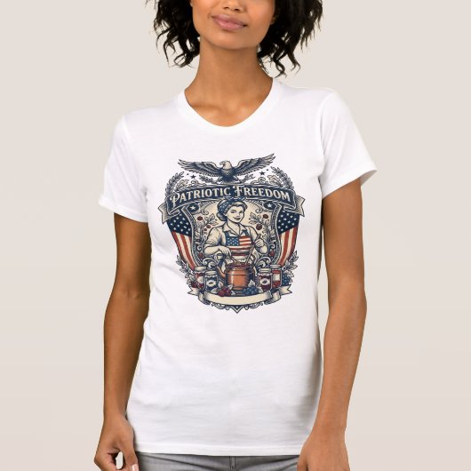愛国的なジャムメーカー Tシャツ (正面)