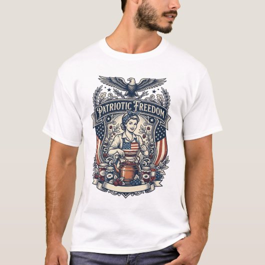 愛国的なジャムメーカー Tシャツ (正面)