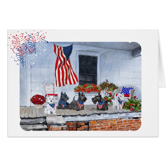 愛国的なスコットランドと西洋 (正面横)