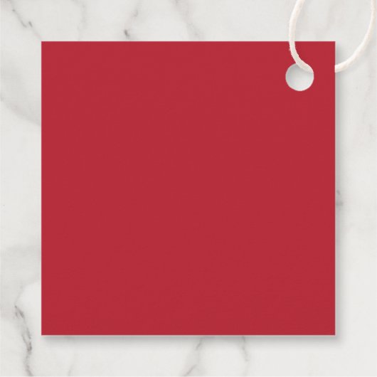 愛国的なスターとストライプが故郷を歓迎 フェイバータグ (裏面)