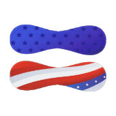 愛国的なスターとストライプベースボール 野球ボール (パネル)