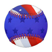 愛国的なスターとストライプベースボール 野球ボール (正面)