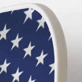 愛国的なスターとストライプ米国国旗 ピックルボールラケット (左詳細)