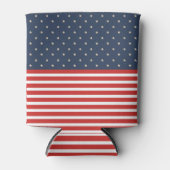 愛国的なスターとストライプ ボトルクーラー (正面)