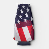 愛国的なスターとストライプ ボトルクーラー (正面)