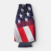 愛国的なスターとストライプ ボトルクーラー (裏面)