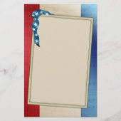 愛国的なスターとストライプ 便箋 (正面)