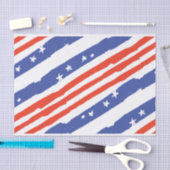 愛国的なスターとストライプ 薄葉紙 (クラフト)