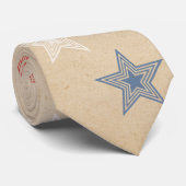 愛国的なスターのネクタイ ネクタイ (ロール)