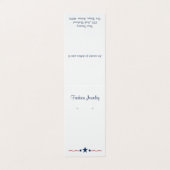 愛国的なスターストライプズ&イヤリングディスプレイカード 名刺 (外部フラット)