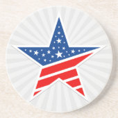愛国的なスタードリンクコースター コースター (正面)