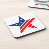 愛国的なスタードリンクコースター コースター (左側)