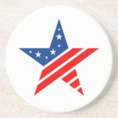 愛国的なスタードリンクコースター コースター (正面)