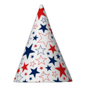 愛国的なスターパーティー帽子 パーティーハット (右)