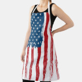 愛国的なスター&ストライプエプロン エプロン (インサイチュ)