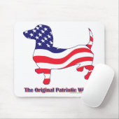 愛国的なダシュント – ドキシー マウスパッド (マウス)