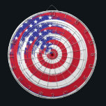 愛国的なダーツボード ダーツボード<br><div class="desc">このダーツボードゲームは愛国的な旗のプリントで示されている。</div>